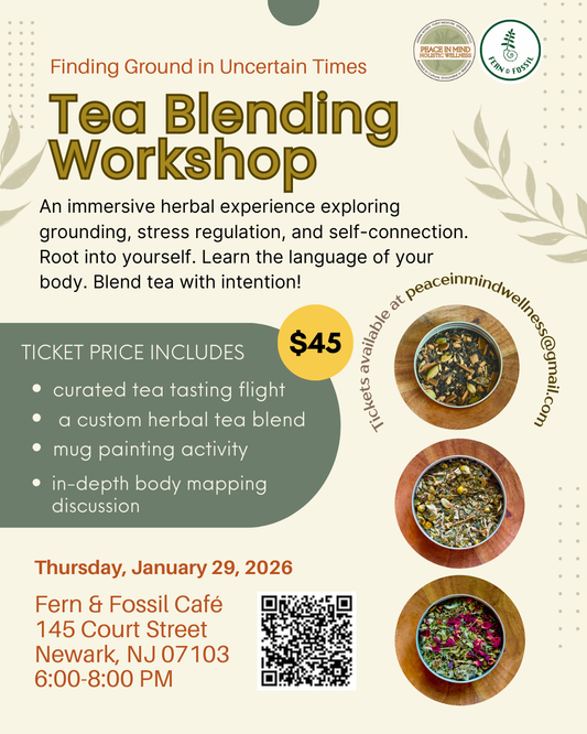 Tea Blending Workshop with Ceramic Mug Painting